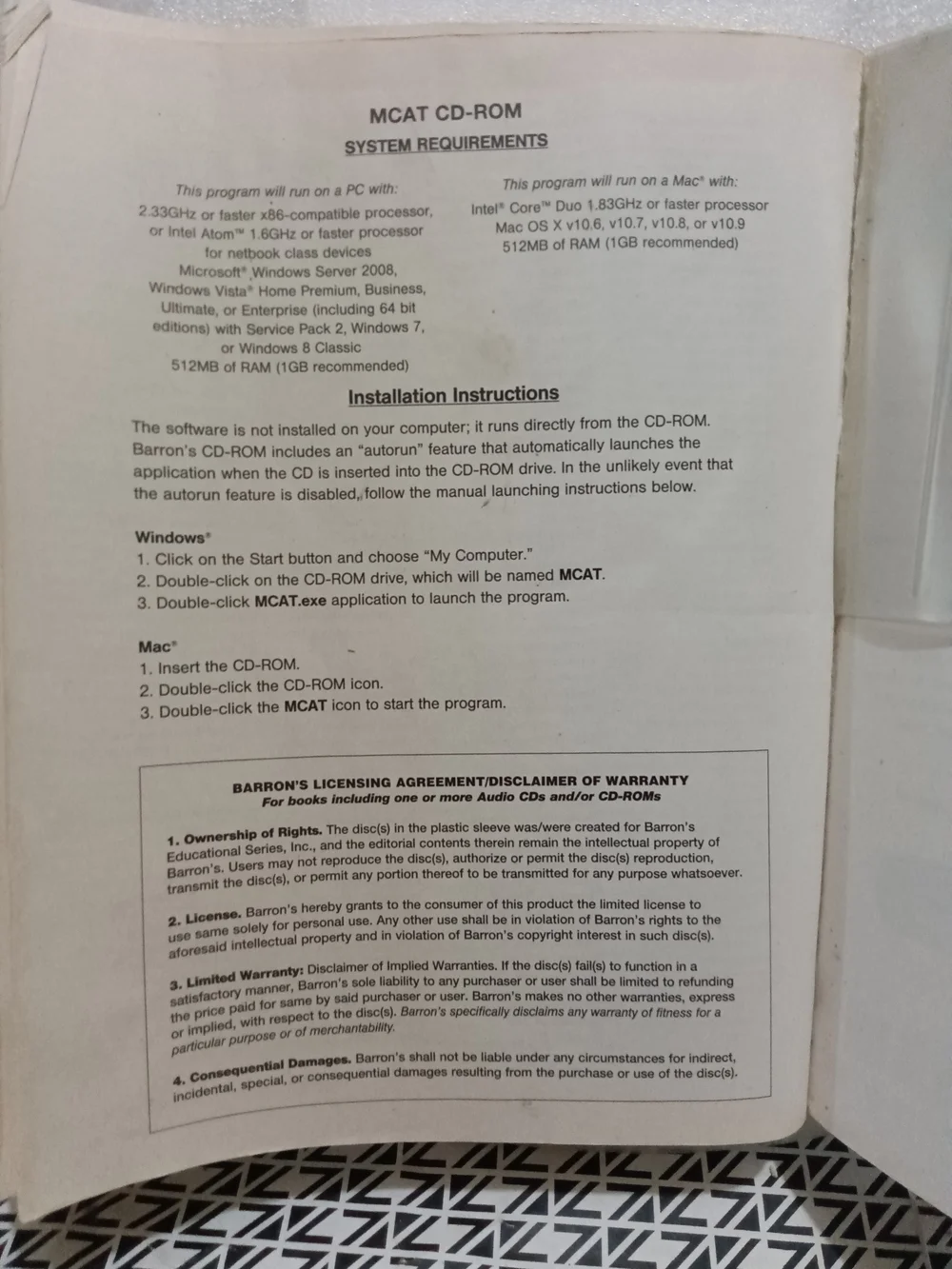 New MCAT Test Preparation Book